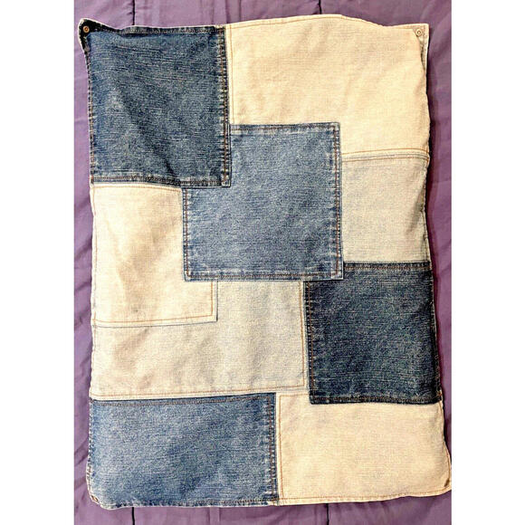 Tommy Hilfiger Denim Cotton Denim Twin Size Comforter - Picture 1 of 14